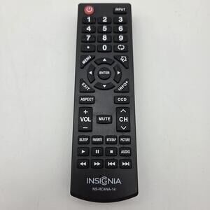 Genuine Insignia NS-RC4NA-14 Remote Control For NS-28ED200NA14 NS-50D400NA14 TVs